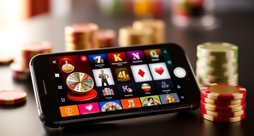 DAYBET mobile casino app interface